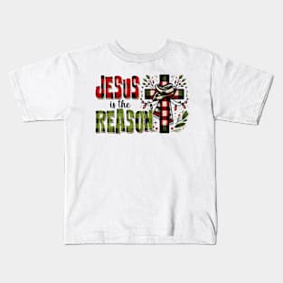 Jesus is the reason for the season Kids T-Shirt